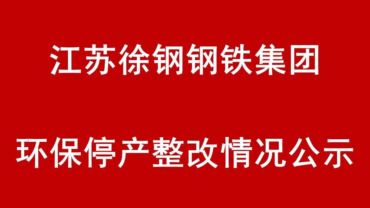开云手机入口有限公司环保停产整改情况公示